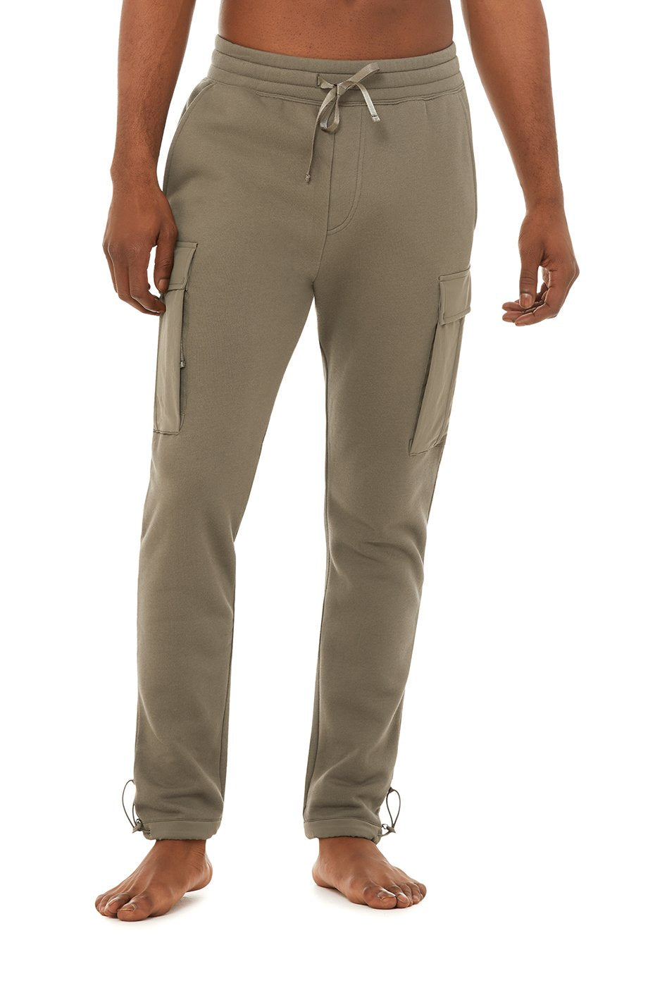 Cargo Traverse Sweatpant in Olive Branch by Alo Yoga - Work Well Daily