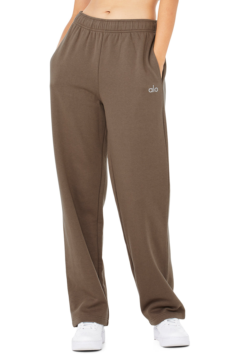 Accolade Straight Leg Sweatpant in Hot Cocoa by Alo Yoga - Work