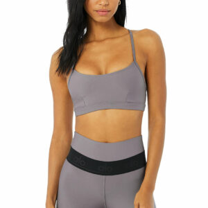 Airbrush Real Bra Tank Top in Tile Blue by Alo Yoga