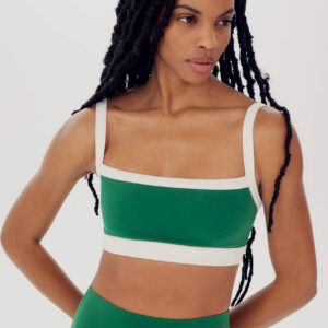 SPLITS59 | Monah Rigor Bra - Arugula/White
