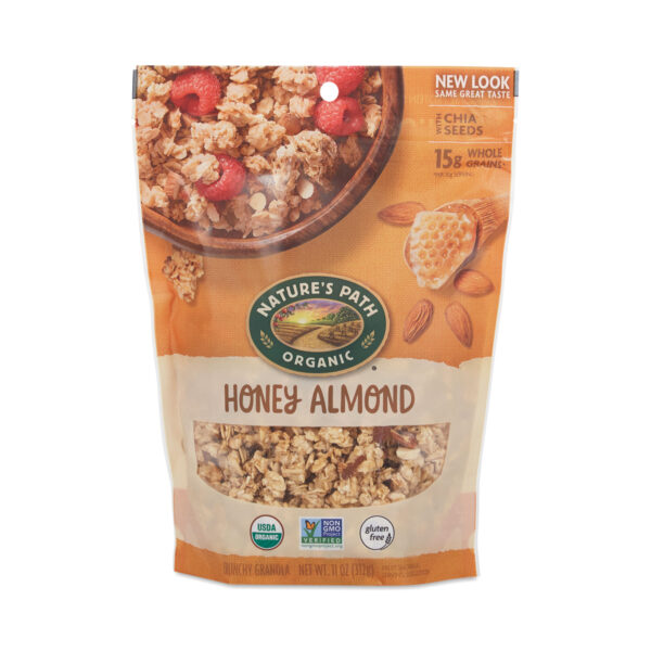 Nature's Path Organic Honey Almond Gluten Free Granola 11.5 oz bag