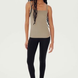 SPLITS59 | Romy Rib Tank - Latte
