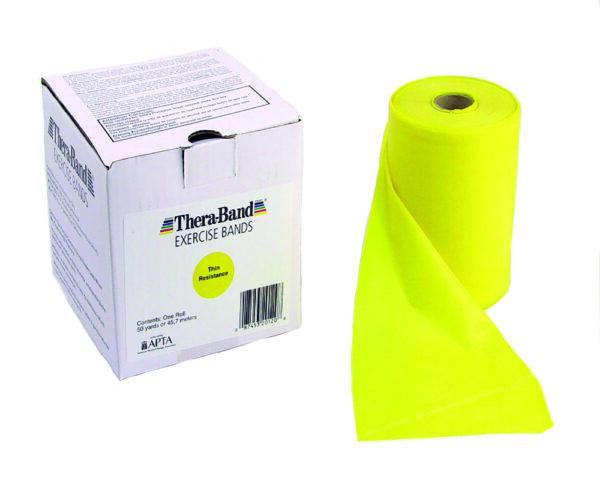 Thera-Band | Thera-Band 50 Yard Box (5 in. wide): Light: Yellow