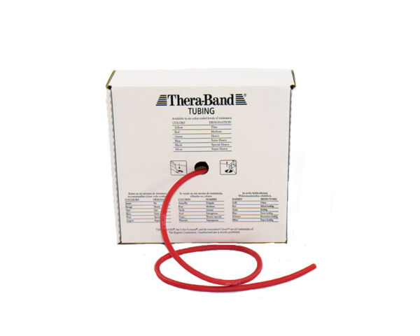 Thera-Band | Thera-Band Tubing 100' Coil/Medium: Red