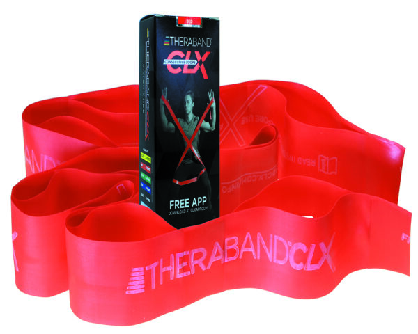 Thera-Band | Thera-Band CLX Band (5' Single): Medium (Red)