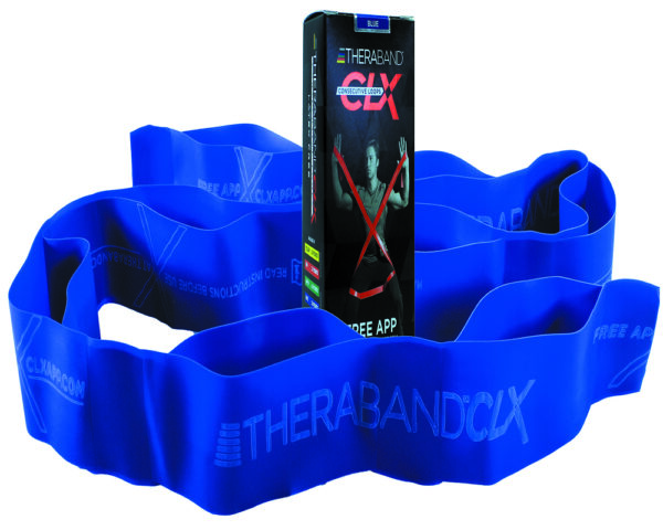 Thera-Band | Thera-Band CLX Band (5' Single): Extra Heavy (Blue)