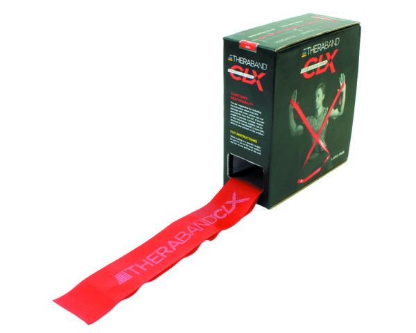 Thera-Band | Thera-Band CLX Band (25 yd. Box): Medium (Red)