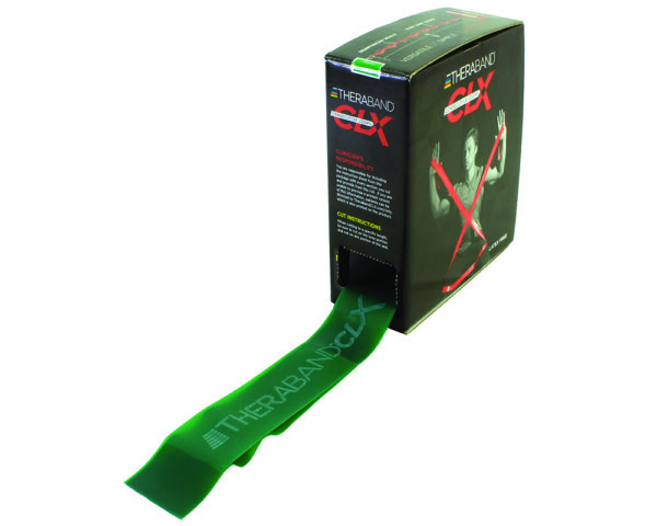 Thera-Band | Thera-Band CLX Band (25 yd. Box): Heavy (Green)