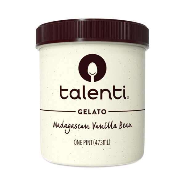 2-Pack Talenti Gelato, Vanilla Bean 16 oz jar