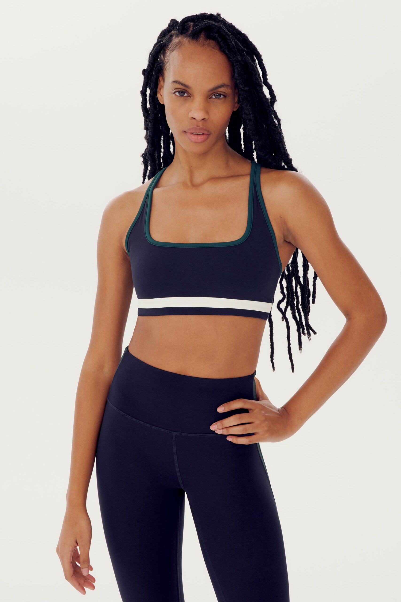 SPLITS59 | Bianca Rigor Bra - Indigo