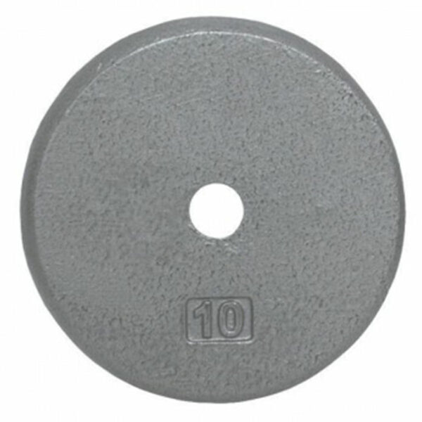 Troy Barbell | 10 lb standard plate - Troy Barbell 10 Lb Standard Plate | Grey | OS