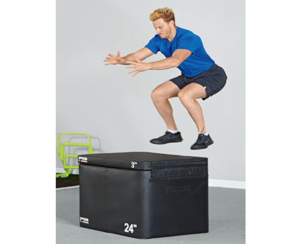 Perform Better | PB Extreme Foam Plyobox: Set of 3 Boxes: 6 in., 12 in., 18 in. (Black)