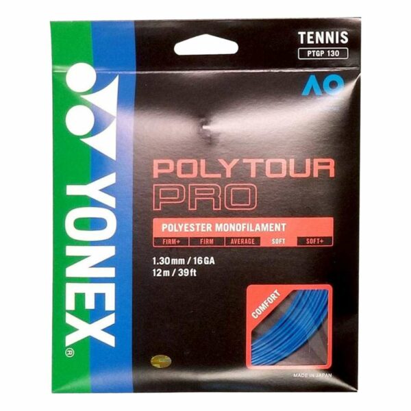 Yonex | polytour pro 120 - Yonex Polytour Pro 120 | Blue 17G | OS