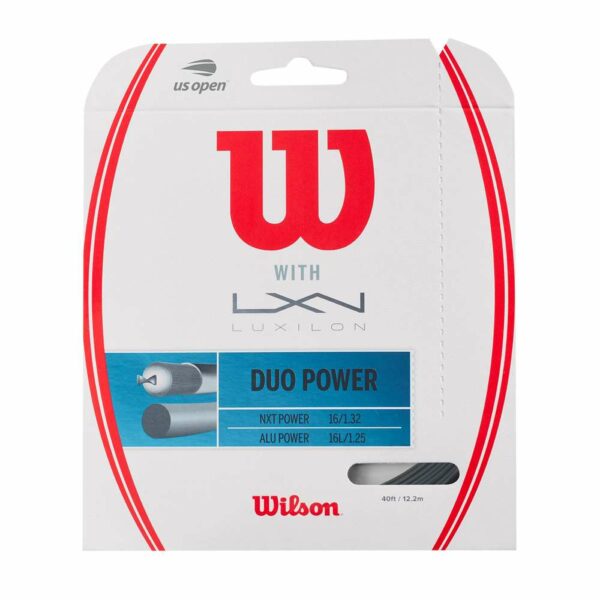 Wilson | duo power alu power 125 nxt - Wilson Duo Power Alu Power 125 Nxt | 16G | Os