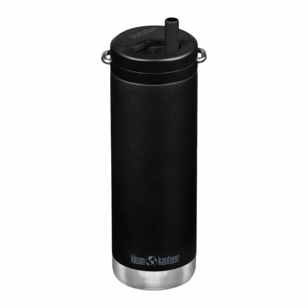 Klean Kanteen | TKWide 16oz isulated water bottle with twist cap - Klean Kanteen 16Oz Vac Insulated W/Twistca | Black | Os