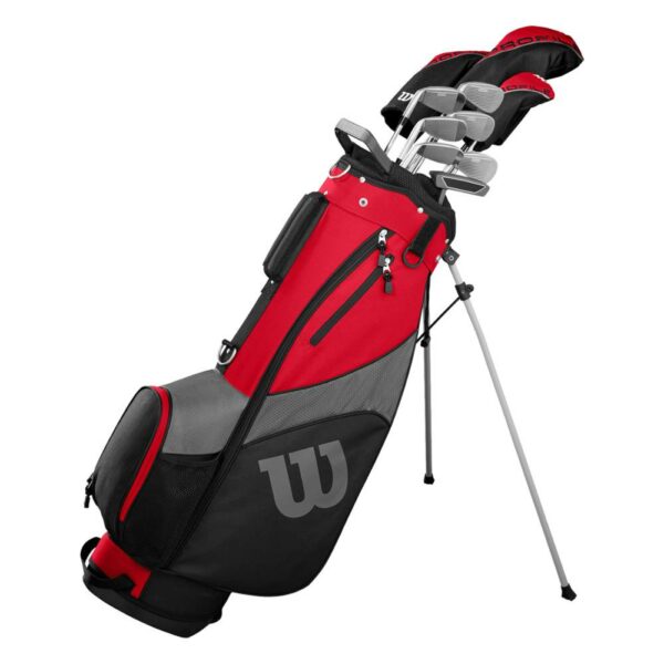 Wilson | mens profile SGI complete golf club package set - RH - Wilson 508-WGGC67000-RED-OS | GOLF HARDGOODS