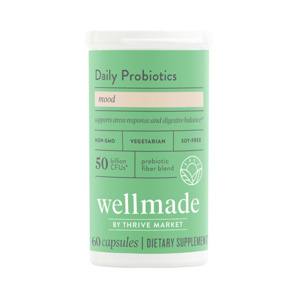 wellmade Mood + Daily Probiotic 60 capsules