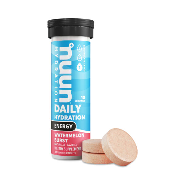 2-Pack Nuun Energy Drink Tablets, Watermelon Burst 1 tube