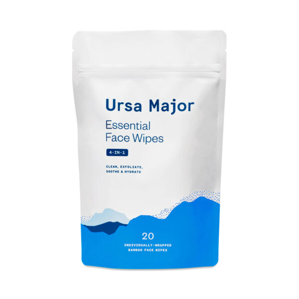 Ursa Major Essential Face Wipes 20 count