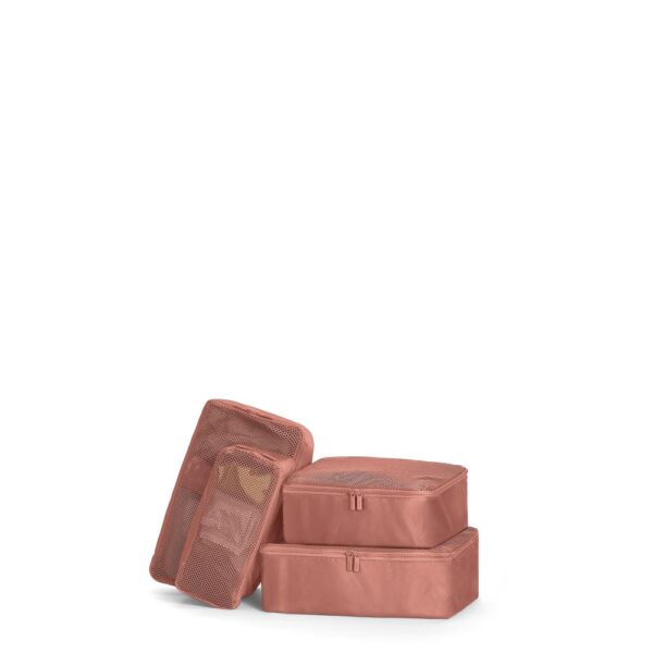 Away | The Insider Pack Cubes (Set of 4) in Clay Pink