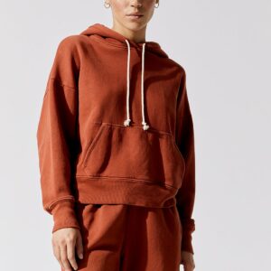 Re/done Classic Hoodie - Vintage Burnt Orange