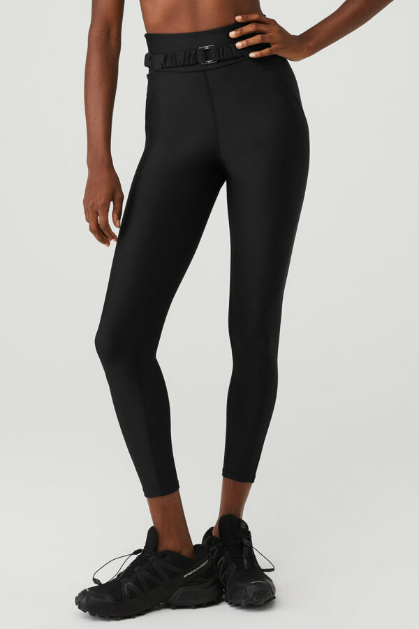 Alo Yoga® | Airlift High-Waist 7/8 Charmer Legging in Black