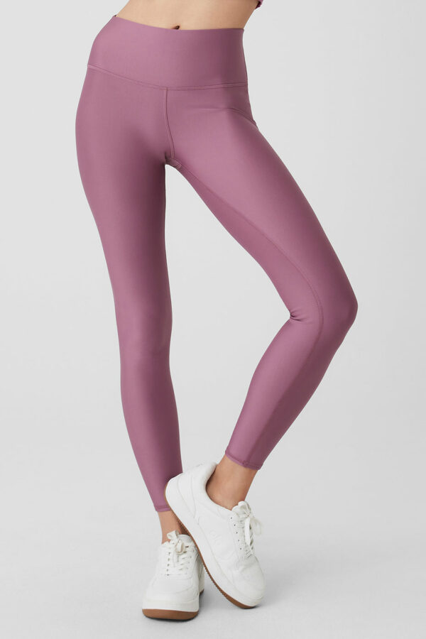 Alo Yoga® | Airlift Winter Warm High-Waist Legging in Soft Mulberry Purple