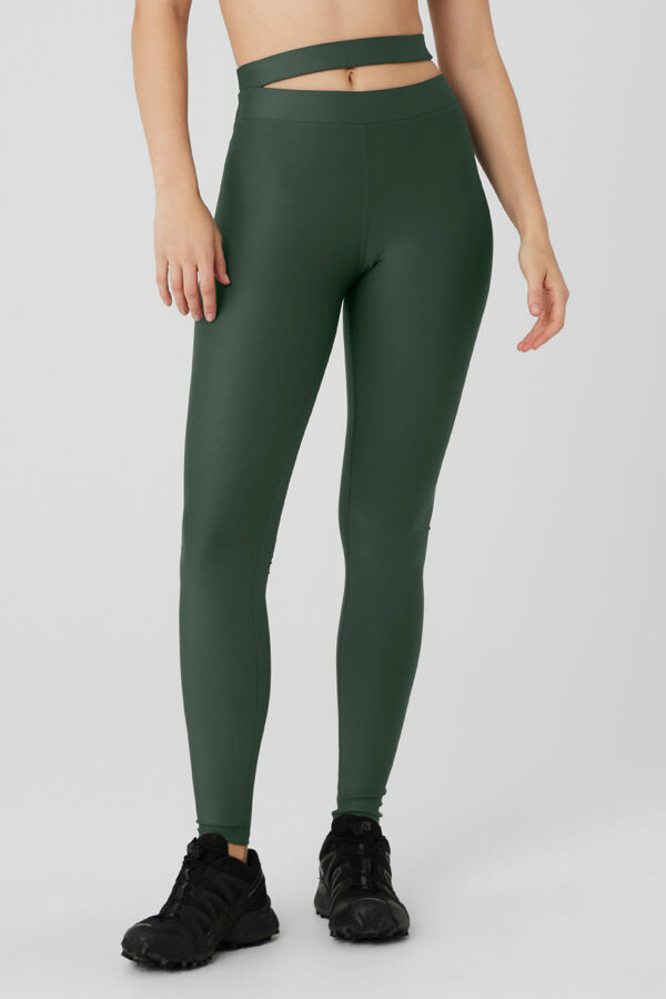 Alo Yoga® | Airlift High-Waist All Access Legging in Dark Cactus Green